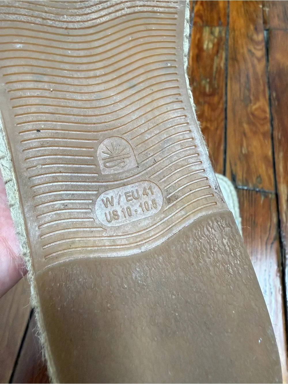 Soludos Women's Slip-On Espadrille Mules in Light Gray Size 41